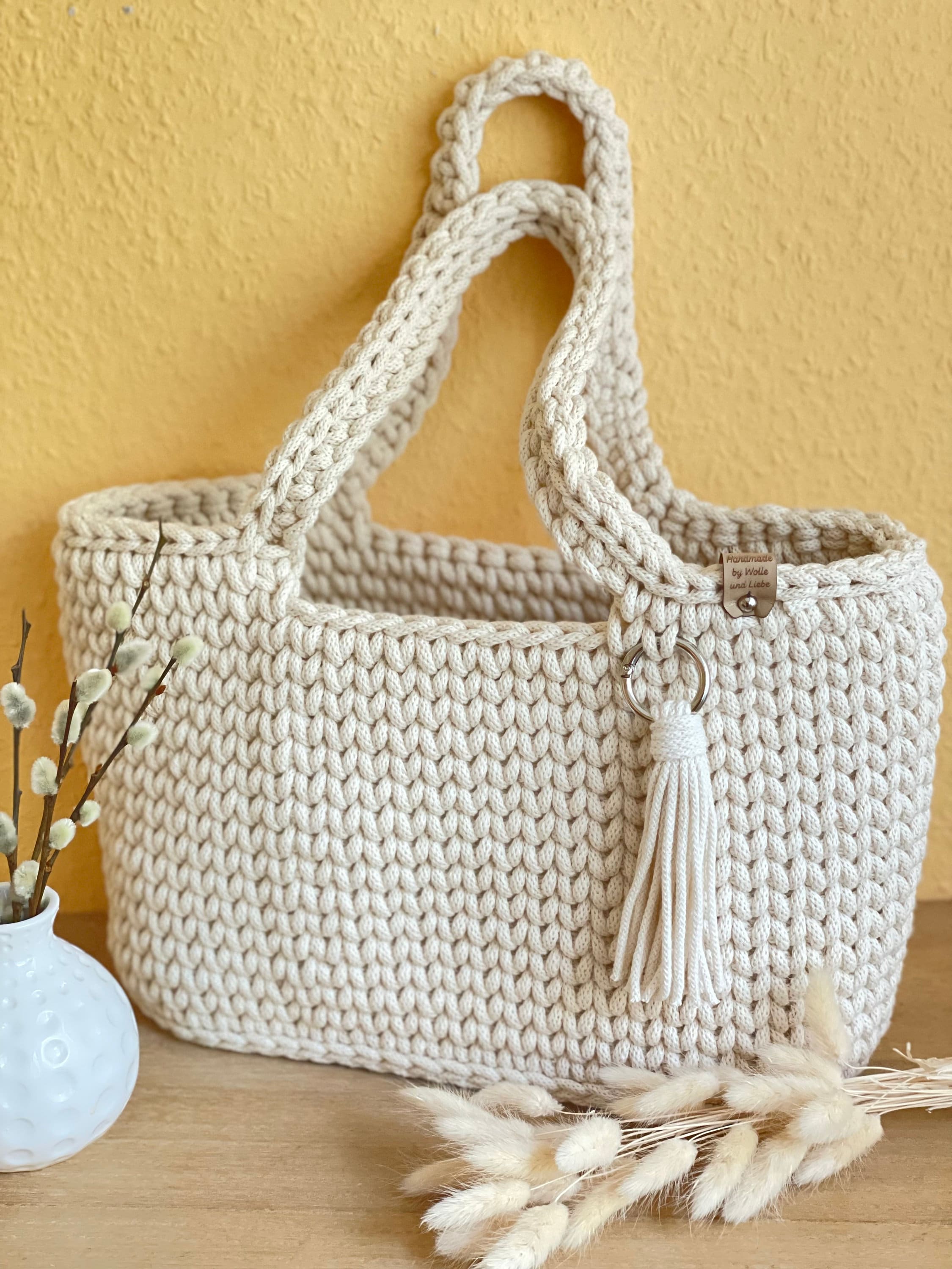 Shopper tasche gehäkelt Clearance