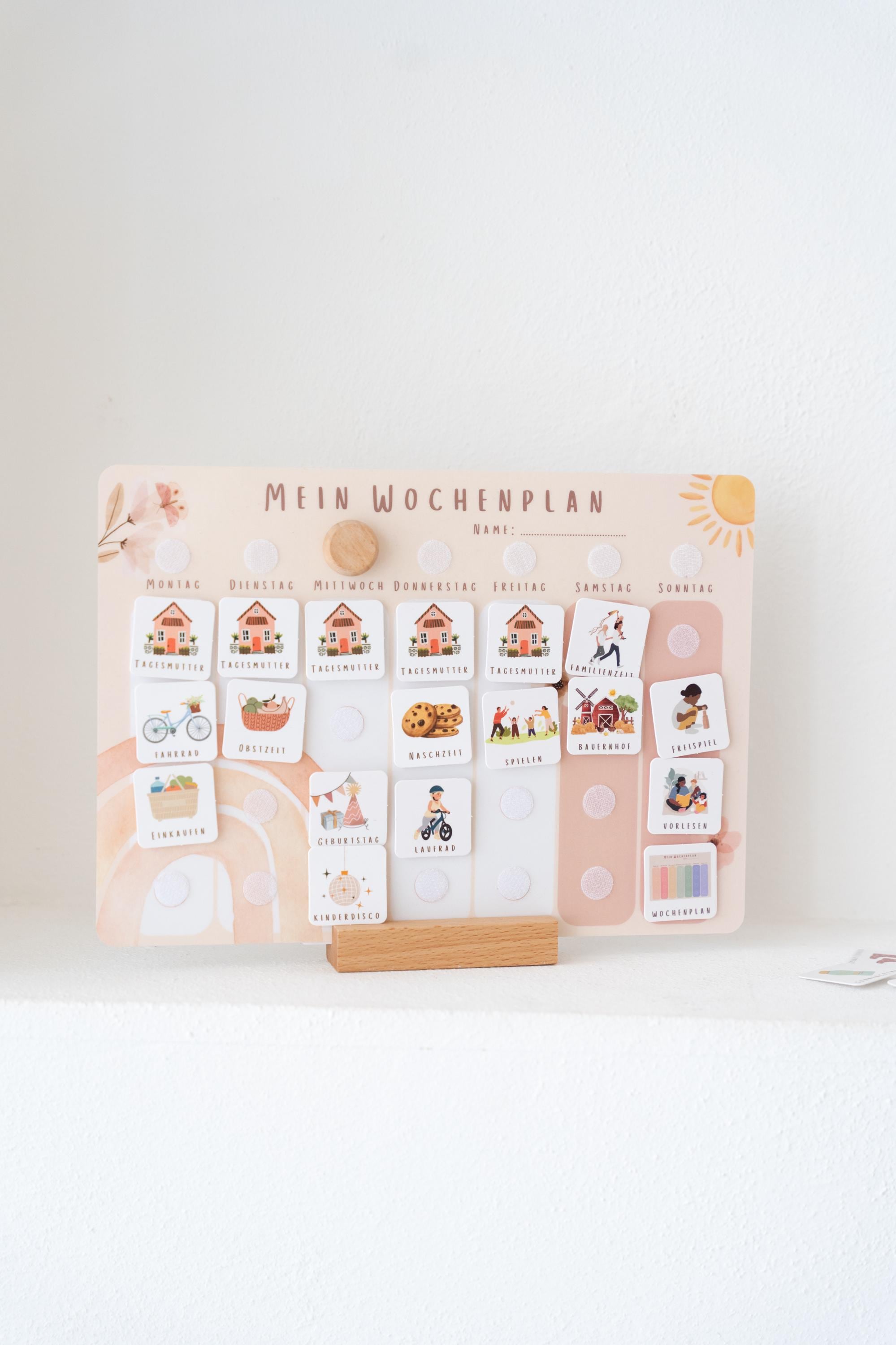 Routinchen Weekly Planner Rainbow Incl. 420 Symbols - Etsy, image size:1999x3000