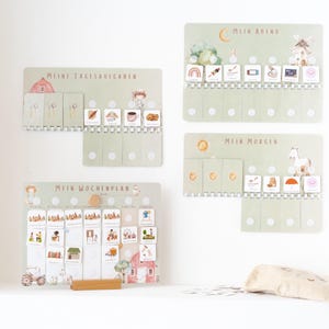 Wochenplan inkl. 3 Routinepläne Bauernhof Kinder Tagesroutinen Montessori Routinen Routineplan Tagesplan A4 Kindergarten Schule