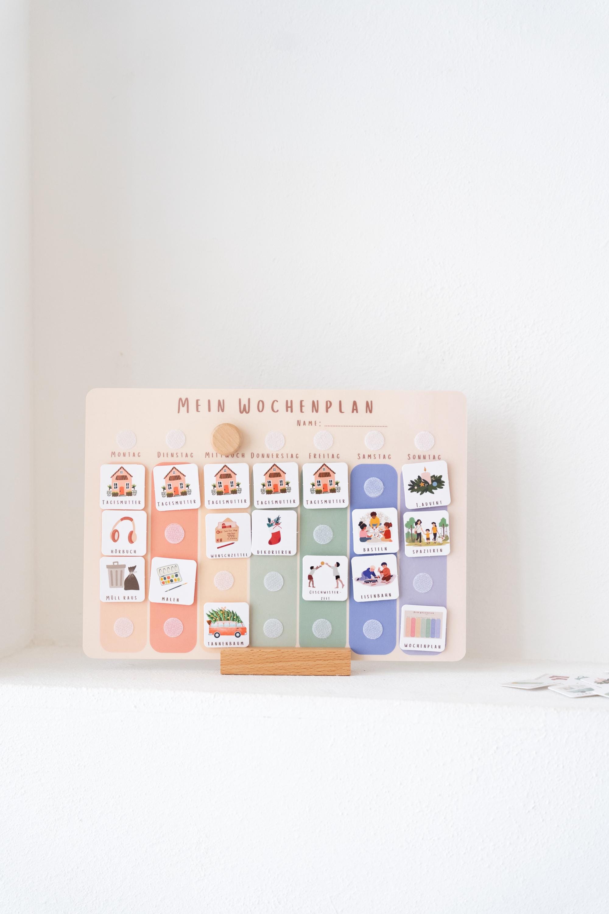 Routinchen Weekly Planner Colorful Incl. 420 Symbols - Etsy, image size:2000x3000