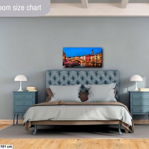Rialto Bridge Print, Venice Wall Art, Italy Travel Decor, Grand Canal Canvas, Venetian Landmark image 10