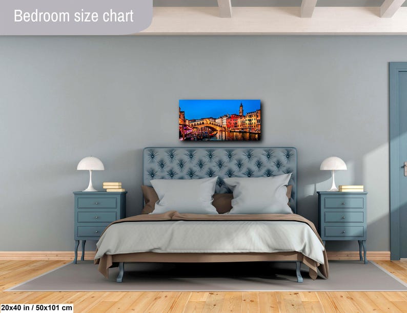 Rialto Bridge Print, Venice Wall Art, Italy Travel Decor, Grand Canal Canvas, Venetian Landmark image 10