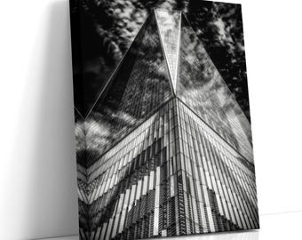 Freedom Tower Black & White Photo Print, New York City Wall Art