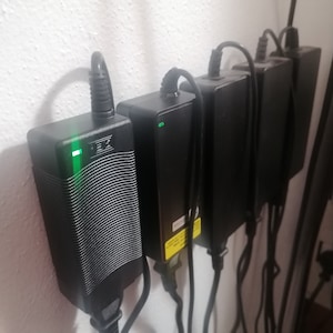 Hang it  the Power Supply Brick Block Wall Mount 5x PACK