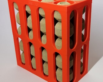 Maxspect / Mantis / Icecap Bio Sphere Holder Box – Reef-Safe PETG Sump Organizer for 1kg Biomedia