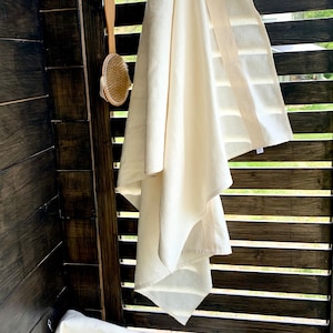 Wrap around 100% genuine raw matka silk spa towel