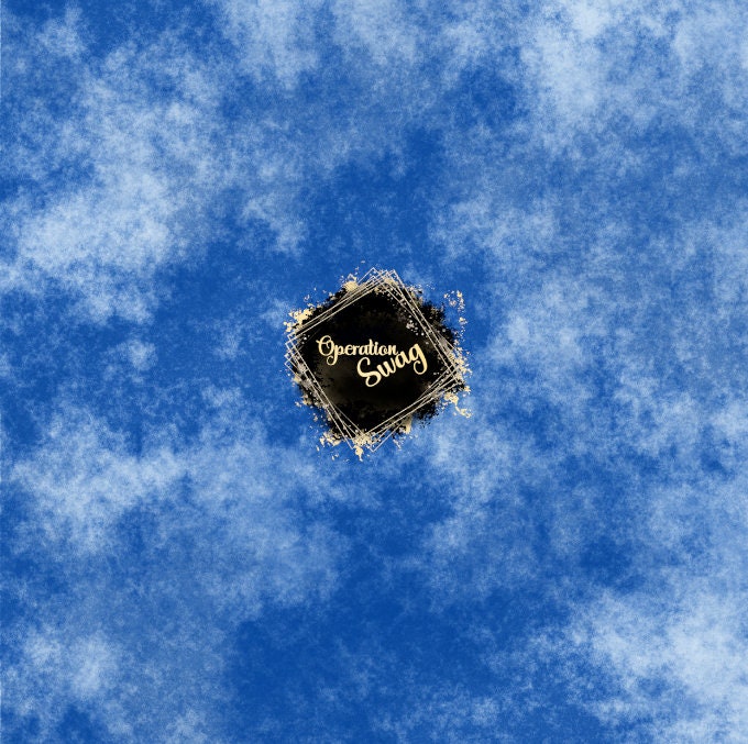 Background Blue PNG, Sublimation Background Wrap, Digital Background ...