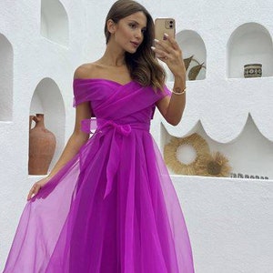 Pink Tulle Ball Gown Prom Graduation Dress Engagement Dress - Etsy