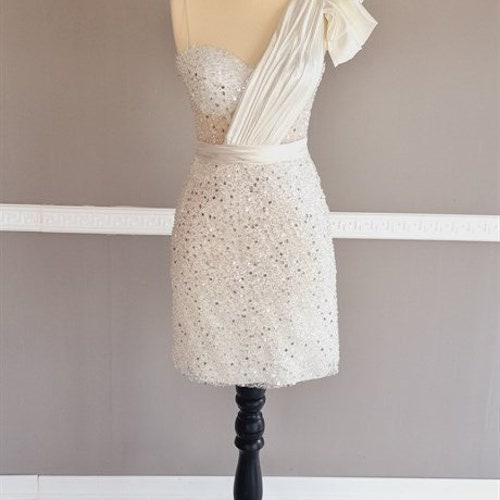 Nordstrom white cheap sequin dress