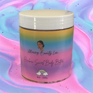 Moisturizing Rainbow Swirl Body Butter