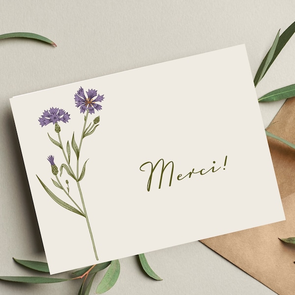 French Thank You Etsy