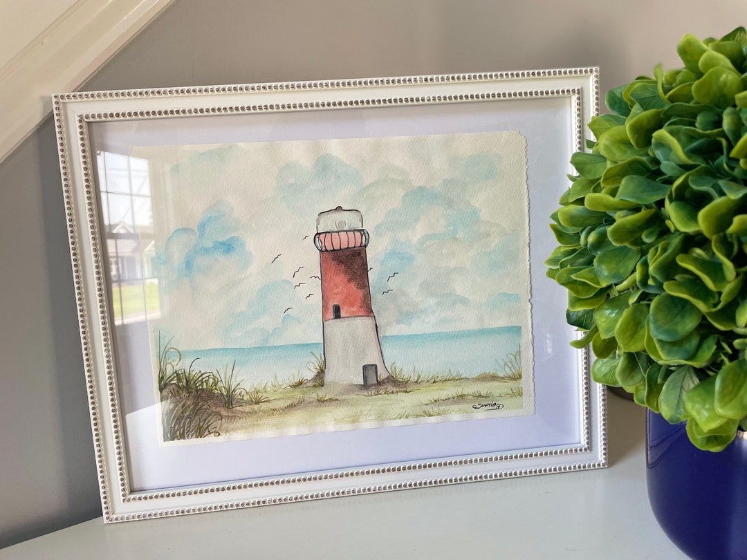 Original Watercolor Painting/ Landscape / Frame is Not Included Etsy