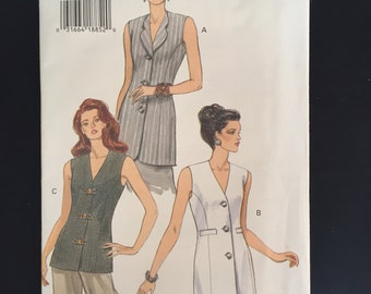 TUNIC NECK RING SEWING PATTERN OOP Details about   BUTTERICK B5528 MISSES' SIZE XS-M CARDIGAN