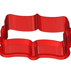Fancy Plaque Cookie Cutter STL Bundle – Digital Download image 5