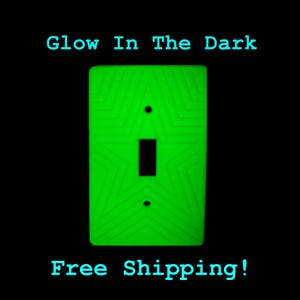 Dripping Light Switch Cover Plate, Decora Rocker and Power Outlet