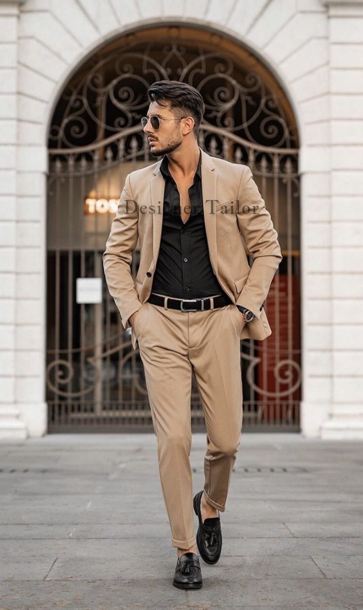 Casual party wear suits for mens clearance
