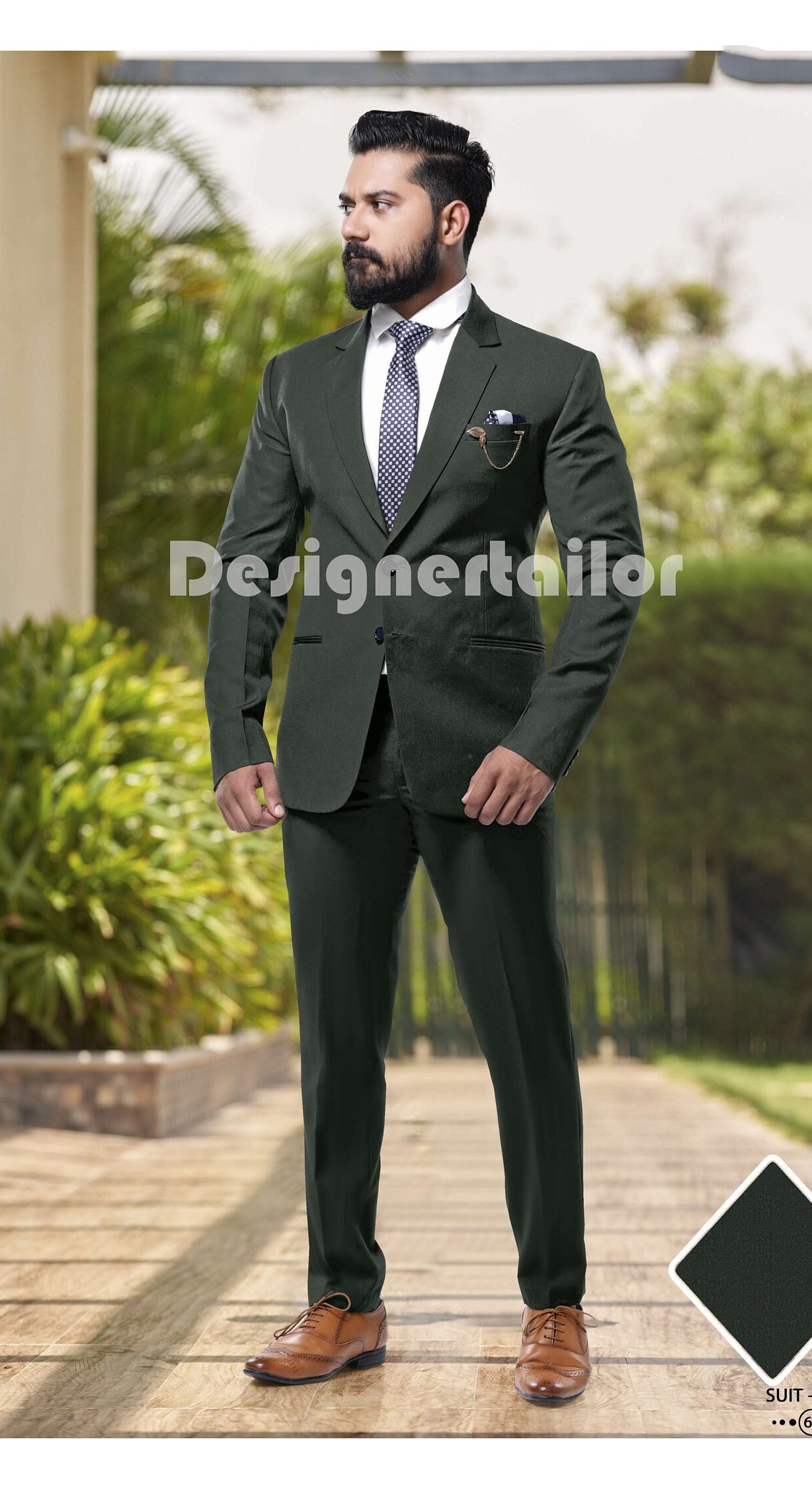 Cotton Rayon Plain Men Sky Blue Slim Fit 3 Piece Suit, Size: S,M and L at  Rs 4000 in Agra