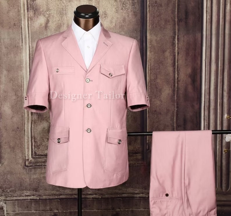 Designertailor Safari Suit for Mens Clothing Traditional Designer Party