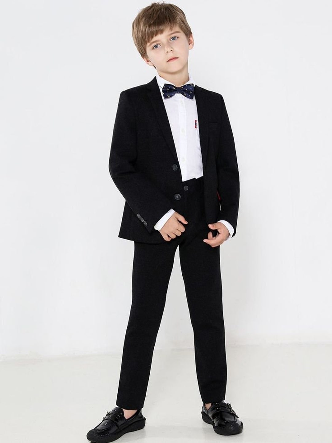 Black Velvet 2PC Suit for Kid's Newborn Baby Clothing Etsy