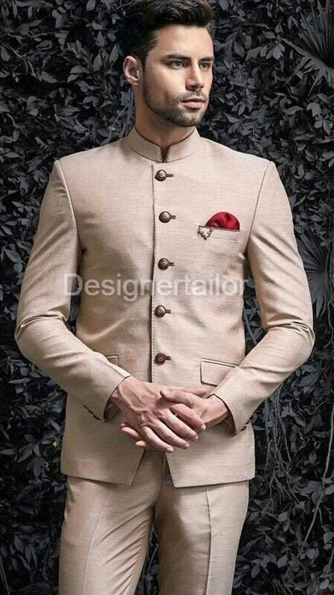 Mens Cream Wedding Jodhpuri Suit | Mens fashion suits, African wear styles  for men, Mens outfits