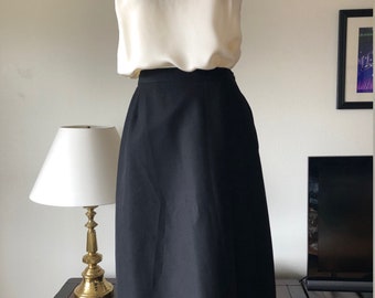 mid length pleated skirts etsy