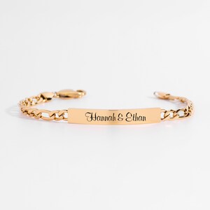 men bracelet engraved