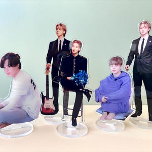 Compre 3 y obtenga 1 gratis / Standee de BTS / Último Jimin Muse Who Be mine Rebirth / acrílico de alta resolución / Dinamita / cartón con concepto musical