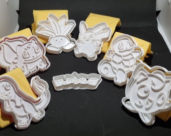 Pokemon Cookie Cutter Set