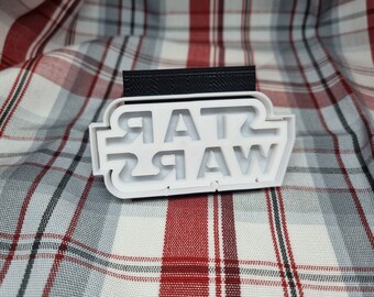 Letras de Star Wars en el exterior