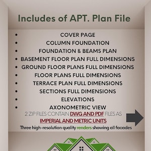 Apartment Blueprint: 10-level Building Plan With Full Dimensions in PDF ...
