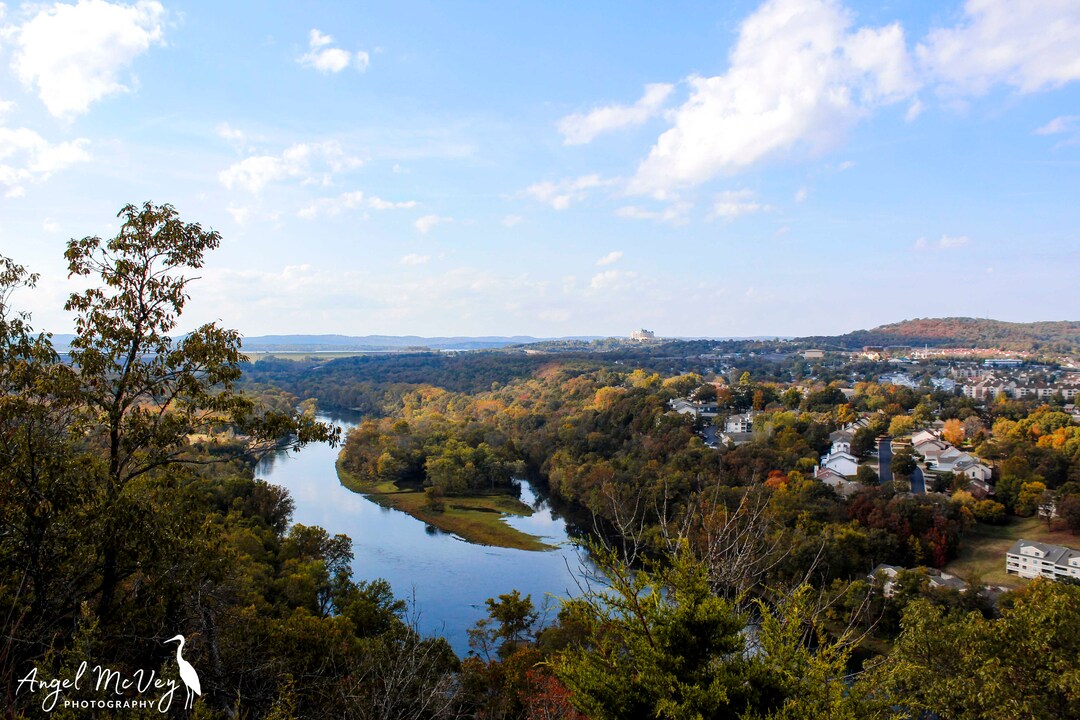 Lake Branson Missouri Photography Print, Lake Landscape Fine