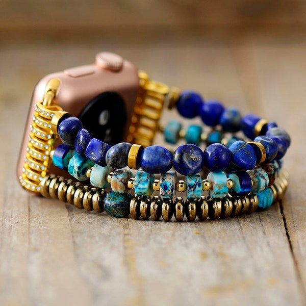 Bead Bracelet Watch Etsy