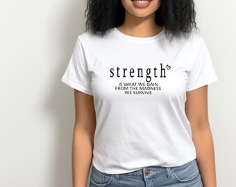 Women's T-shirt  White/Black Short Sleeve - Inspirational - Wisdom