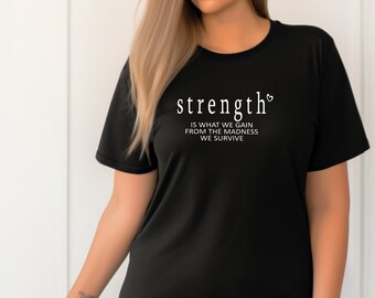Women's T-shirt Black Short Sleeve - Inspirational - Wisdom