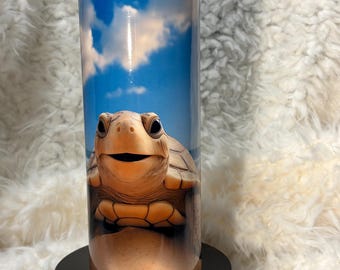 Beach Turtle 20 oz Tumbler