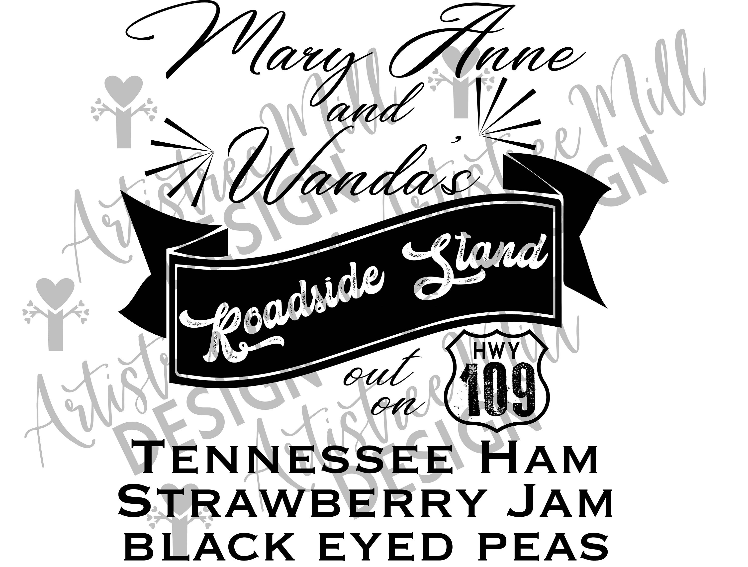 Mary Anne and Wanda PNG Digital Download File - Etsy