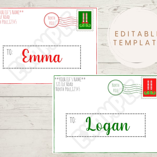 Elf Printable - Etsy