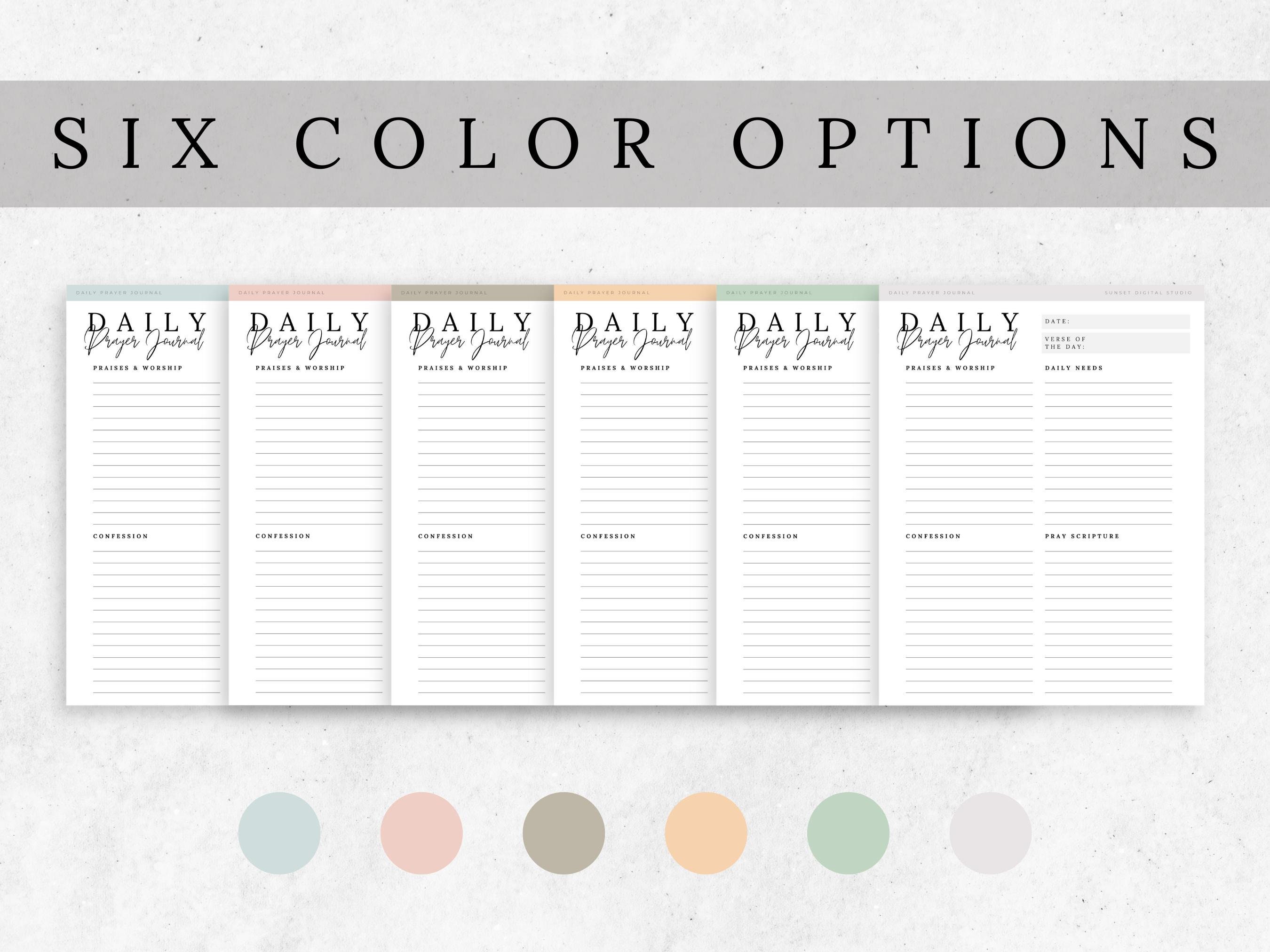 Printable Bible Study Guide, Complete Bible Study Template, Printable ...