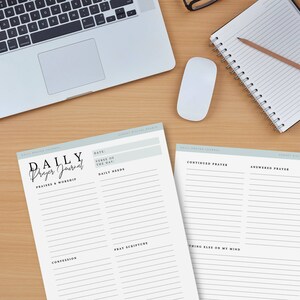Daily Prayer Journal, Printable Christian Prayer Journal, Prayer ...