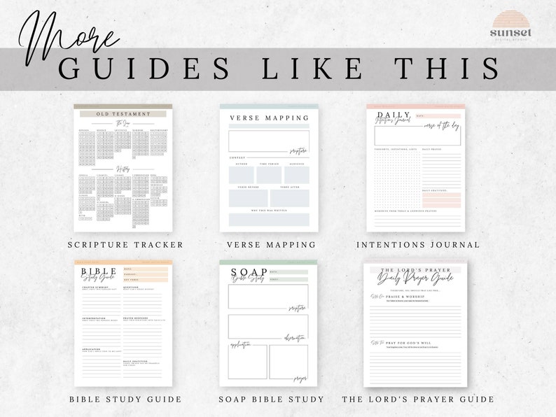 Daily Prayer Journal, Printable Christian Prayer Journal, Prayer ...