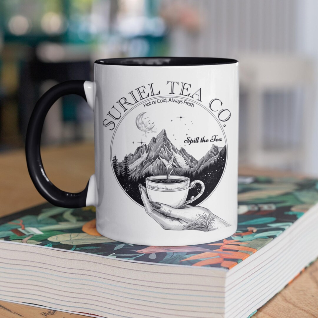 Suriel Tea Co. Banned Books Mug - ACOTAR Fantasy Gift - Etsy