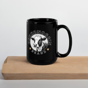 Planes, Trains & Automobiles | Oshkonoggin Funny Holiday Black Glossy Mug