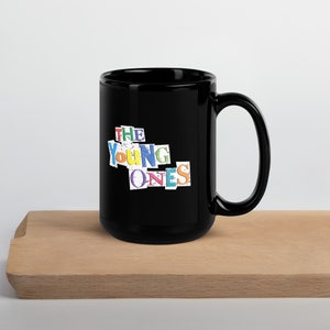 The Young Ones | Funny British Comedy Black Glossy Mug