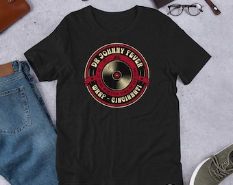 WKRP | Dr. Johnny Fever Get Down | Men&#39;s Vintage T-shirt | 100% Cotton Shirt | Graphic Tees shirt | Best Gift for Him