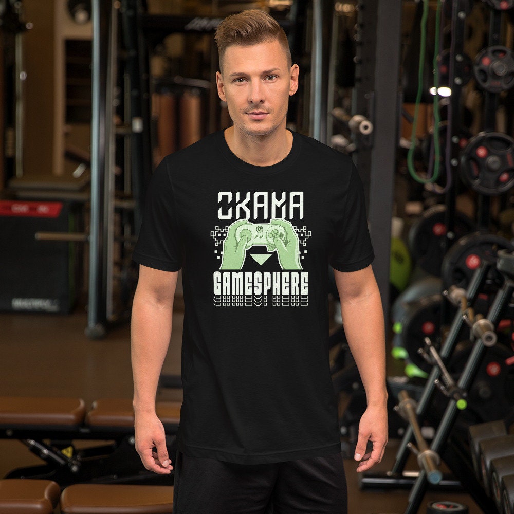 Okama Game Sphere | Classic Animation Gamer T-Shirt