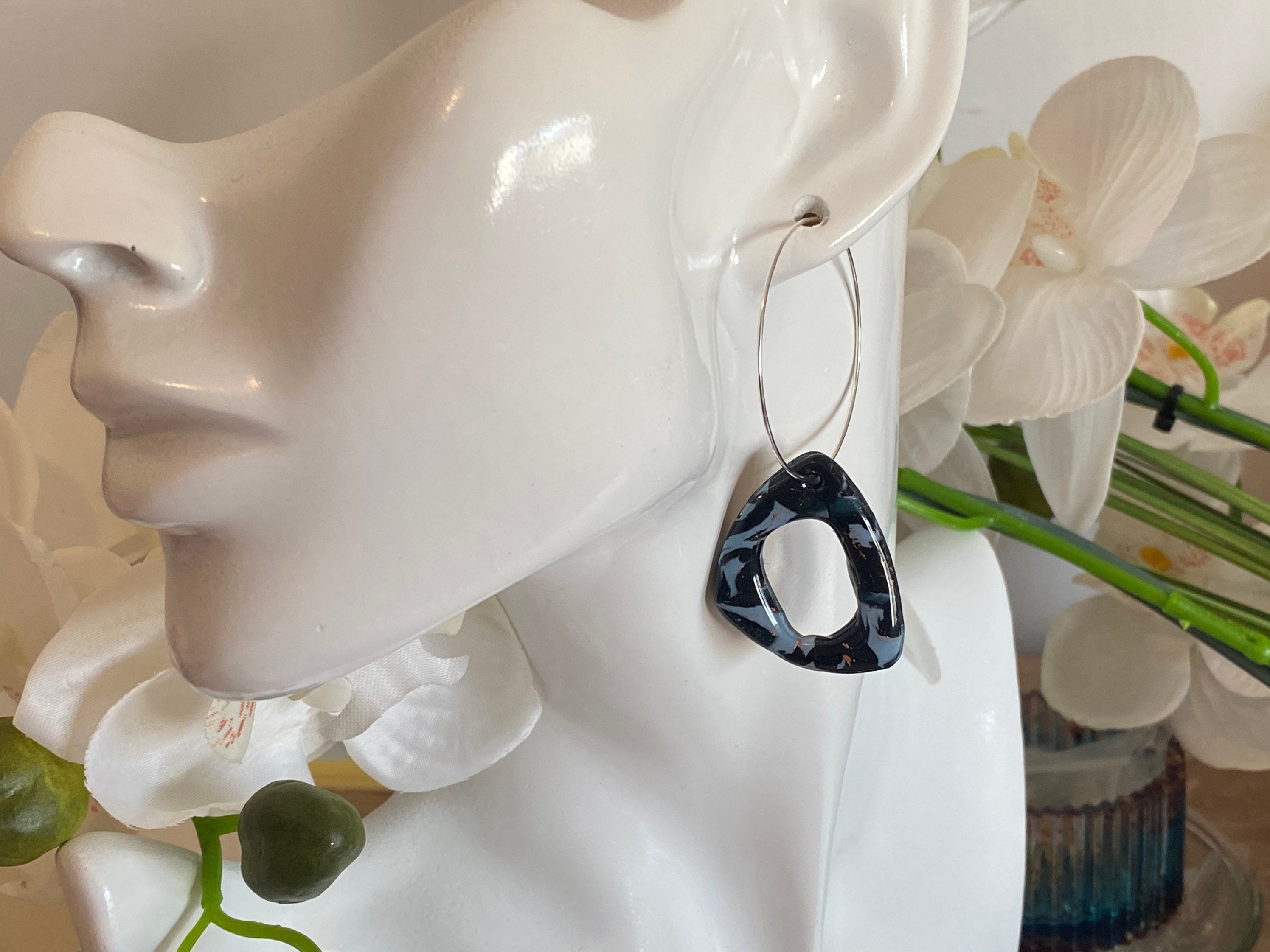 🧿 SOLD 🛍 Nanogram Hoop Earrings 😍 Excellent Condition 💰 695  #luxuryreseller #designerresale #luxuryconsignment #bumbag…