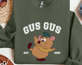 Disney Gus Gus Sweatshirt, Gus Gus Love, Disneyland Shirt,Mouse Magic, Cinderella Shirt ,Valentine&#39;s Day Gift