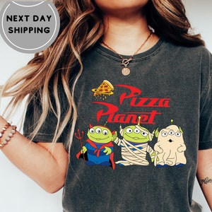 Pizza Planet Toy Story Comfort Colors Shirt, Disney Aliens Sweatshirt, Pizza Planet Tee, Toy Story Family Shirts, Funny Disney Pizza T-shirt