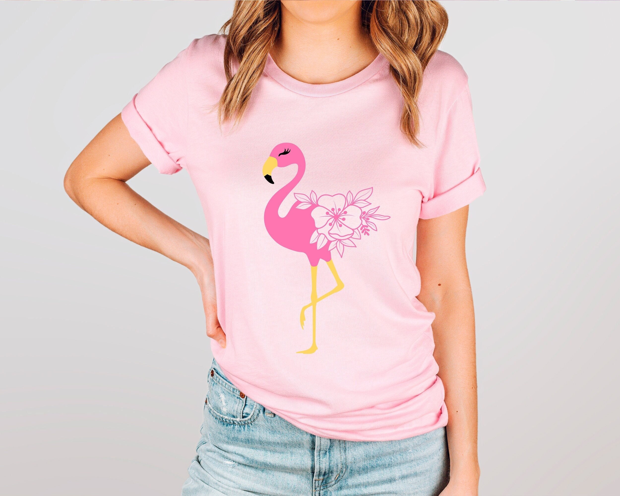 Flamingo Geschenk Shirt, Flamingo Shirt Geschenk, Flamingo der Frauen T-Shirt, Flamingo Tasche T-Shirt, Flamingo Geschenk, Mingo T-Shirt, Flamingo Geschenk für Frauen