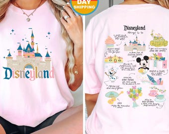 Comfort Colors Disneyland Trip Shirt, Mickey and Friends Tee